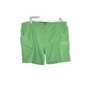 Life is good women’s green drawstring Multipocket boards shorts ￼XL